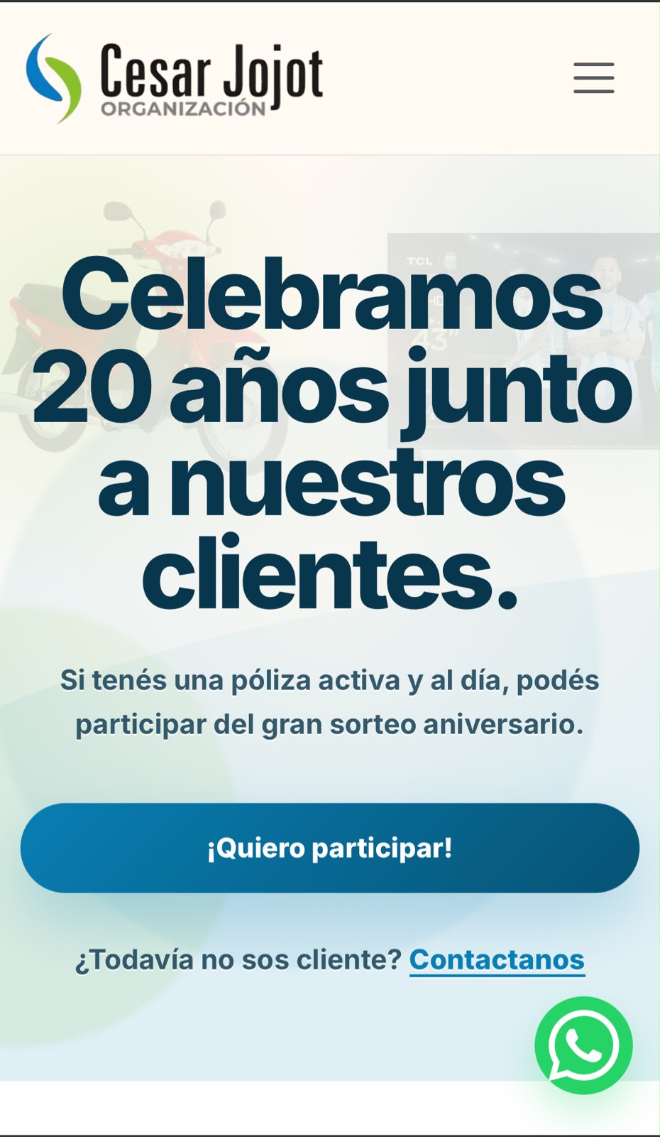 Captura Organización de Seguros Cesar Jojot 3